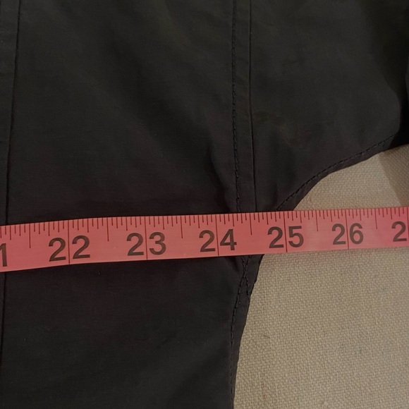 Eileen Fisher Black Nylon Lightweight Zip Up Jacket - Like New- Women’s Medium - Picture 3 of 5